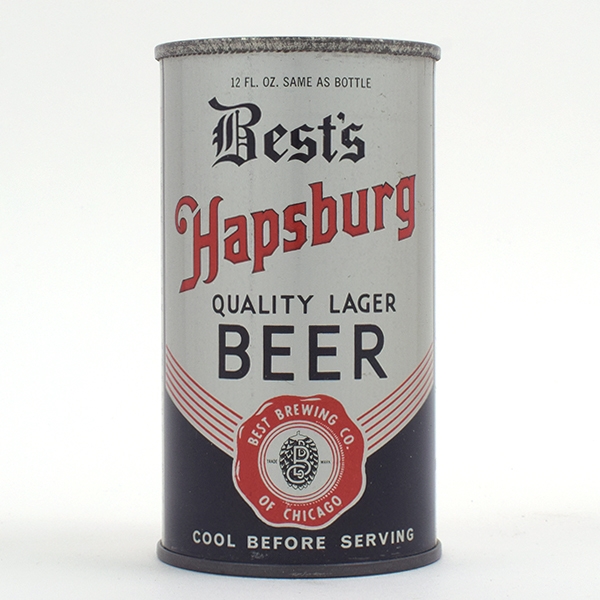 Hapsburg Bests Beer Instructional Flat Top WITHDRAWN FREE 80-18