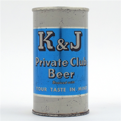 K and J Private Club Beer Flat Top SCHOENHOFEN 88-20