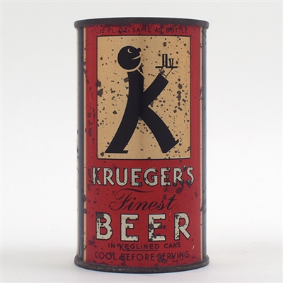 Kruegers Beer Baldy Long Opener Flat Top 90-2