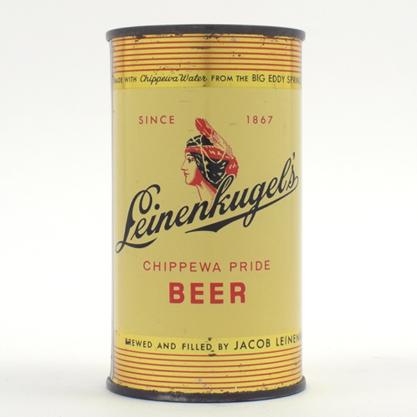 Leinenkugels Beer Flat Top YELLOW UNLISTED