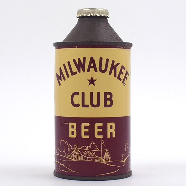 Milwaukee Club Beer Cone Top 174-2