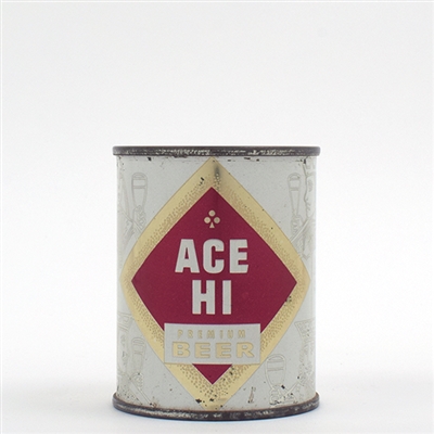 Ace Hi Beer 8 oz Flat Top Unlisted