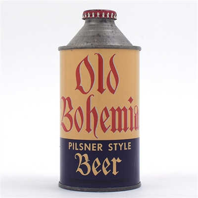 Old Bohemia Beer Cone Top 175-30