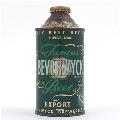 Beverwyck EXPORT Beer Cone Top WITHDRAWN 152-16