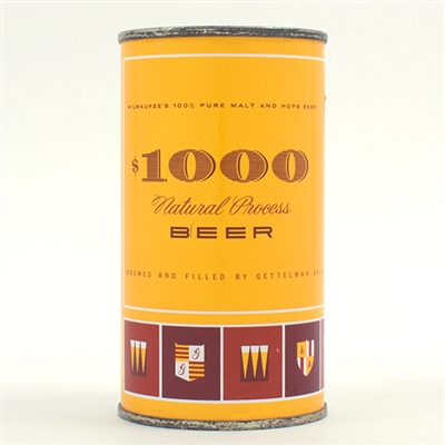 One Thousand Dollar Beer Flat Top 109-13