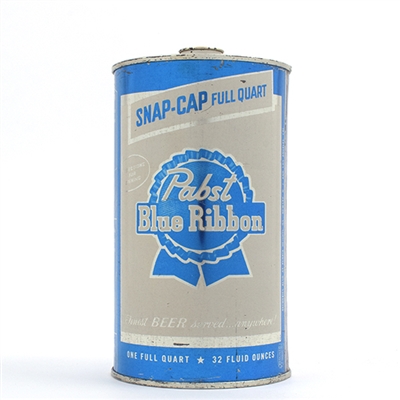 Pabst Blue Ribbon Beer Quart Cone Top MILWAUKEE 217-5