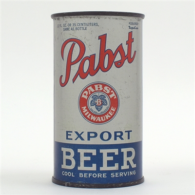 Pabst Export Instructional Flat Top WITHDRAWN FREE RARE USBCOI 643