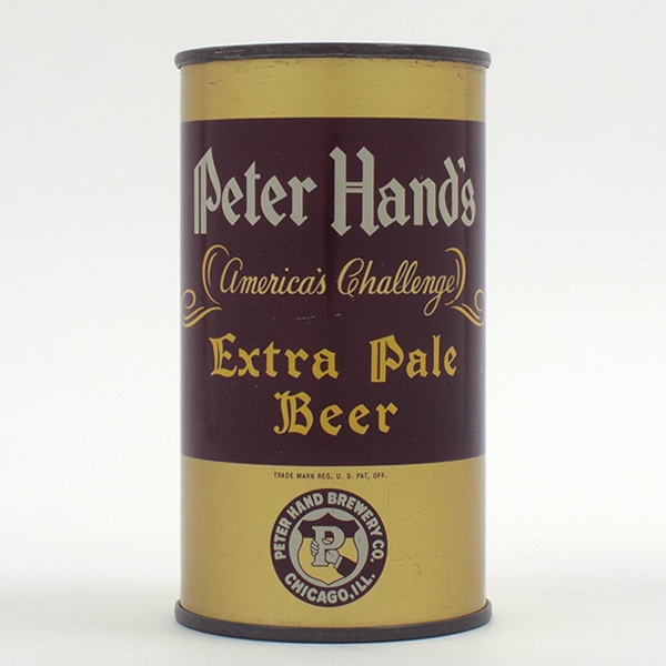 Peter Hand Beer Opening Instruction Flat Top 113-15