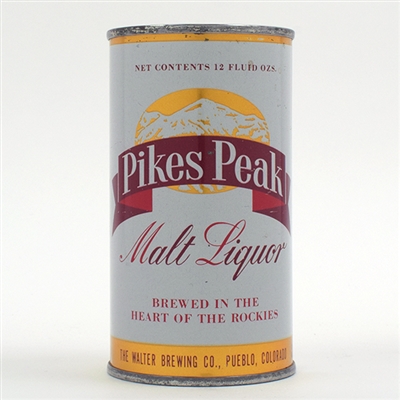 Pikes Peak Malt Liquor Flat Top STOUT LID 115-35