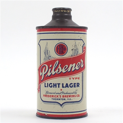 Pilsener Beer Cone Top FREDERICKS 178-10