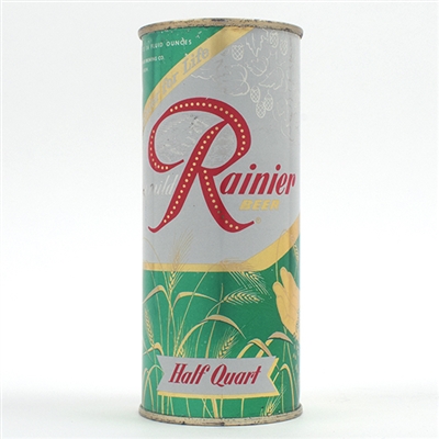 Rainier Jubilee 16 oz Flat Top Ingredients Motif Green UNLISTED