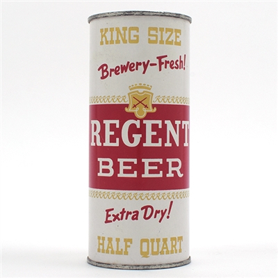 Regent Beer 16 oz KING SIZE Flat Top 234-27