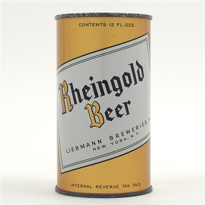 Rheingold Beer Flat Top 123-36