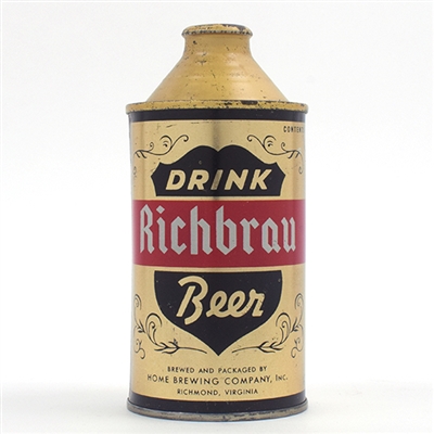 Richbrau Beer Cone Top 182-3 TOP TIER