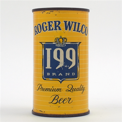 Roger Wilco 199 Beer Flat Top 125-12 VERY SCARCE
