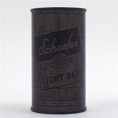 Schaefer Beer Olive Drab Withdrawn Free Flat Top 127-40