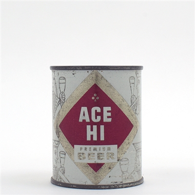 Ace Hi Beer 8 oz Flat Top Unlisted