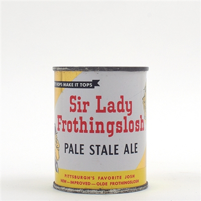 Sir Lady Frothingslosh Ale 8 oz Flat Top 242-16