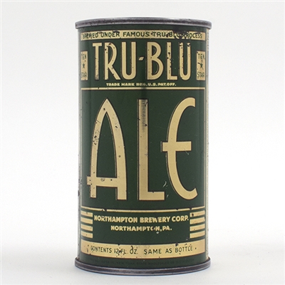 Tru Blu Ale Opening Instruction Flat Top 140-10