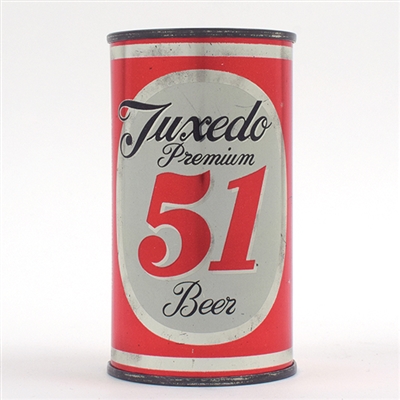 Tuxedo 51 Beer Flat Top METALLIC SILVER 140-34