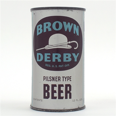 Brown Derby Beer Opening Instruction Flat Top HUMBOLDT 42-6