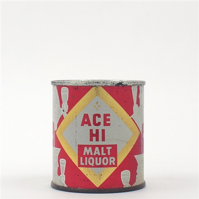Ace Hi Malt Liquor 7 oz Flat Top 239-5