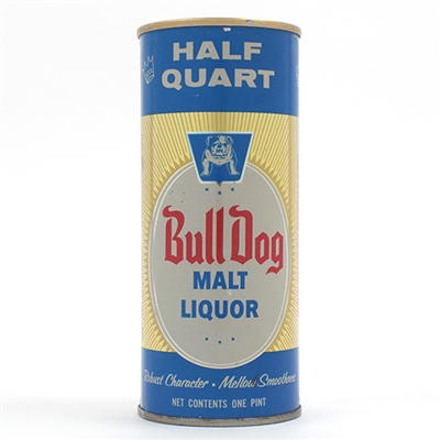 Bull Dog Malt Liquor 16 oz Pull Tab ZIP CODE 143-32