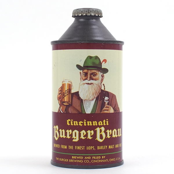 Burger Brau Beer Cone Top 156-1