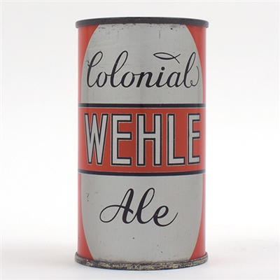 Wehle Colonial Ale Opening Instruction Flat Top 144-36 EXCELLENT