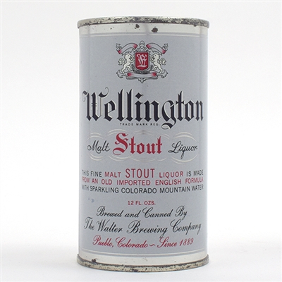 Wellington Stout Malt Liquor Flat Top 145-3