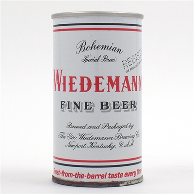 Wiedemann Beer Aluminum Soft Top Flat Top 145-38