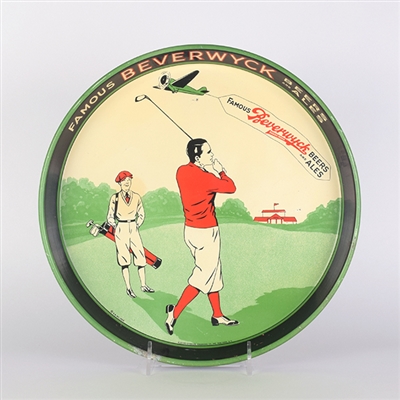 Beverwyck Beers and Ales 1930s Serving Tray