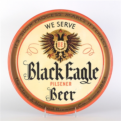 Black Eagle Beer 1930s Serving Tray