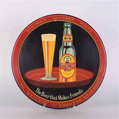 Chester Ale 1930s Serving Tray NICE