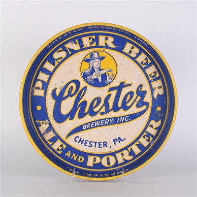 Chester Brewing Co 1930s Serving Tray