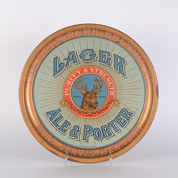 Deer Park Brewing Pre-Prohibition Serving Tray