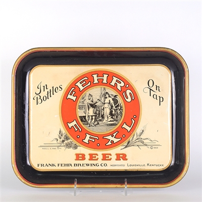 Fehrs FFXL Beer 1930s Serving Tray