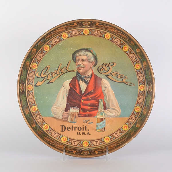 Goebel Beer Pre-Prohibition Serving Tray