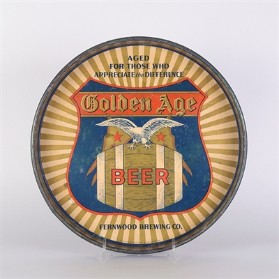 Golden Age Beer 1930s Serving Tray