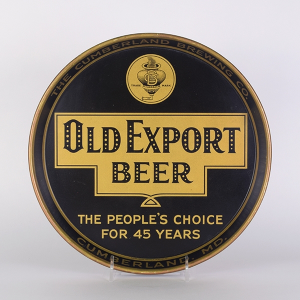 Old Export Beer 1930s Serving Tray NEAR MINT