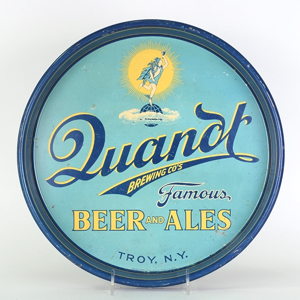 Quandt Beer and Ales 1930s Serving Tray