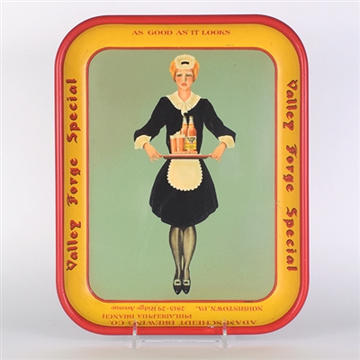Valley Forge Special Beer 1930s Serving Tray
