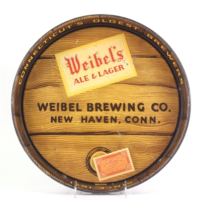 Weibel Brewing Co 1930s Serving Tray