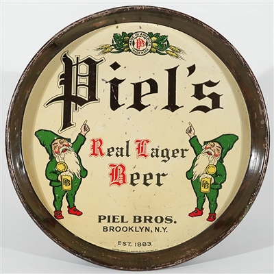 Piels Real Lager Beer Elves Serving Tray
