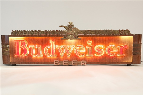 Budweiser 3D Illuminated Sign