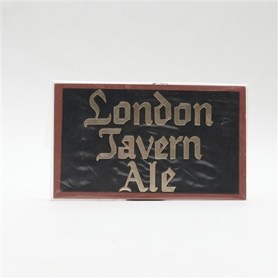 London Tavern Ale Textured 3D Advertising Sign RARE