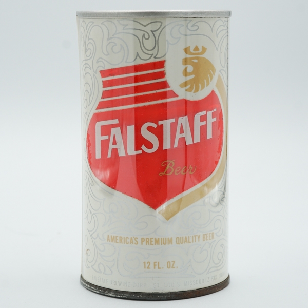 Falstaff Beer Test Pull Tab Paper Label ACCO DESIGNED 