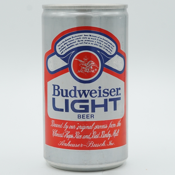 Budweiser Light Beer Pull Tab SILVER 227-40