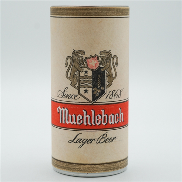 Muehlebach Beer Tall Test Pop Tab Paper Label DRAWN LABEL 237-7