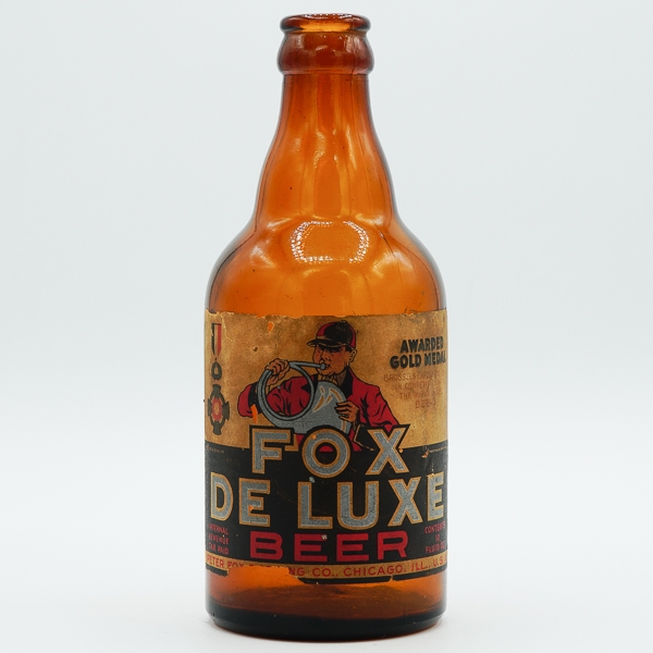 Fox Deluxe Steinie Beer Bottle 